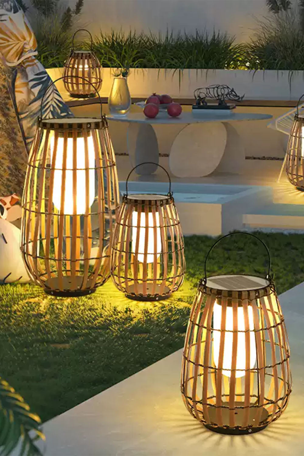 Tropic Braid Lantern Outdoor Lamp