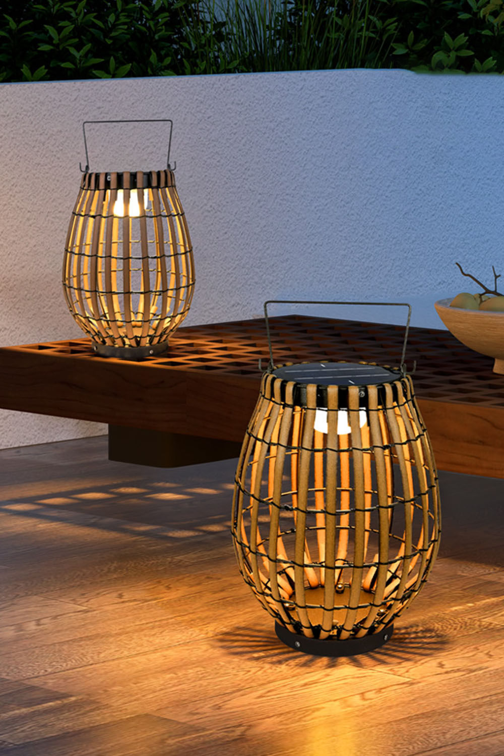 Tropic Braid Lantern Outdoor Lamp