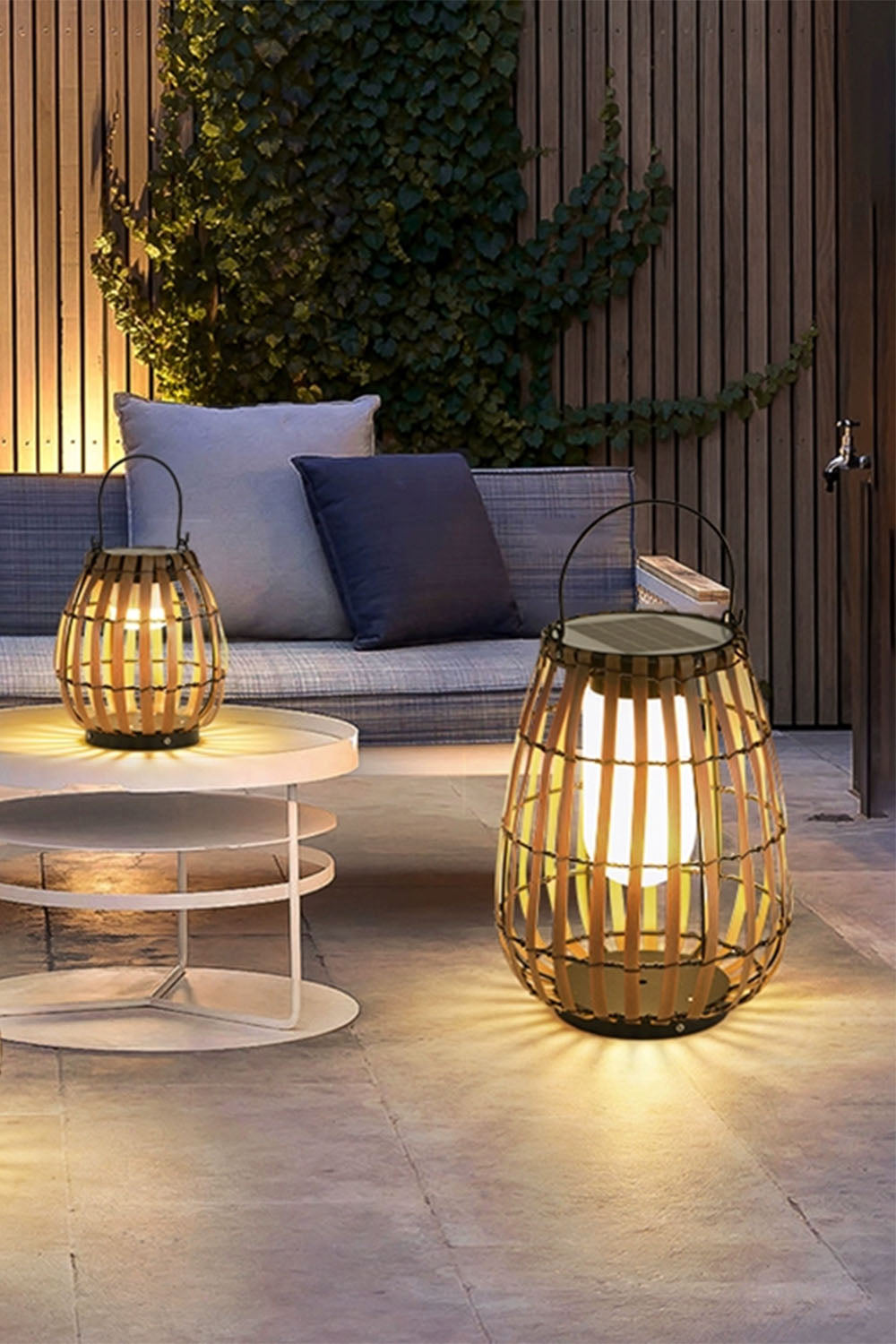 Tropic Braid Lantern Outdoor Lamp