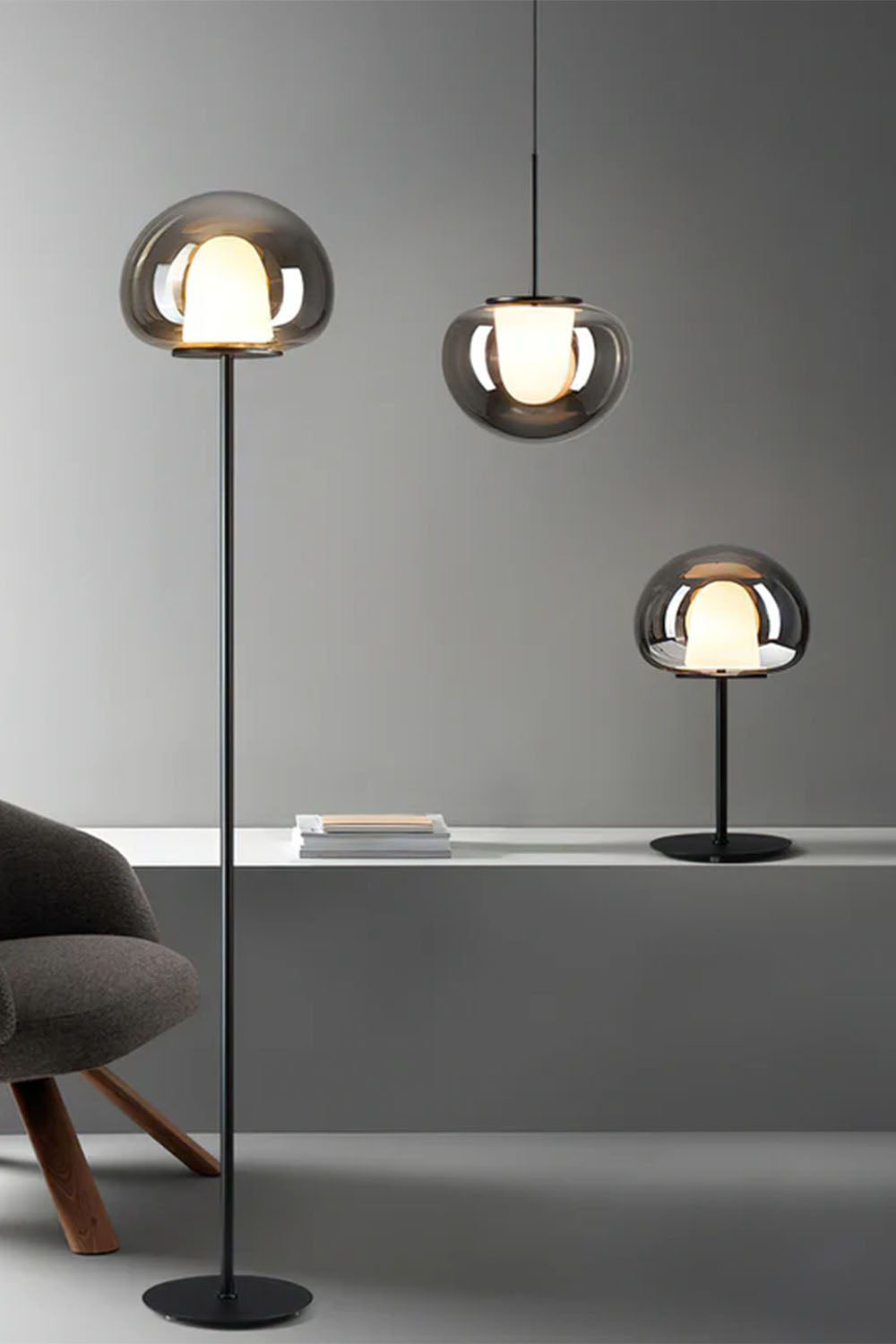 Twilight Globe Floor Lamp