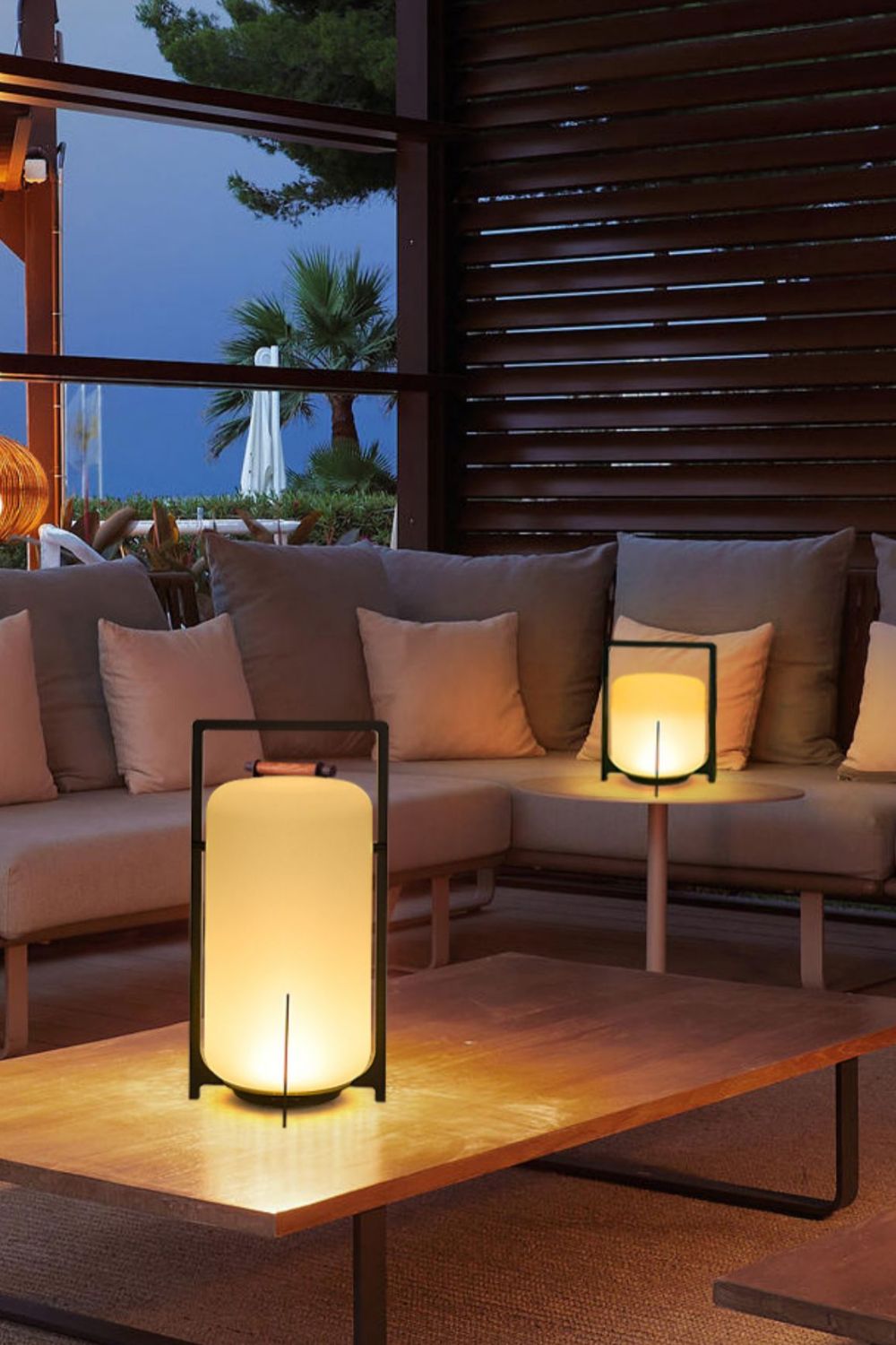 Twilight Lantern Rechargeable Table Light - SamuLighting