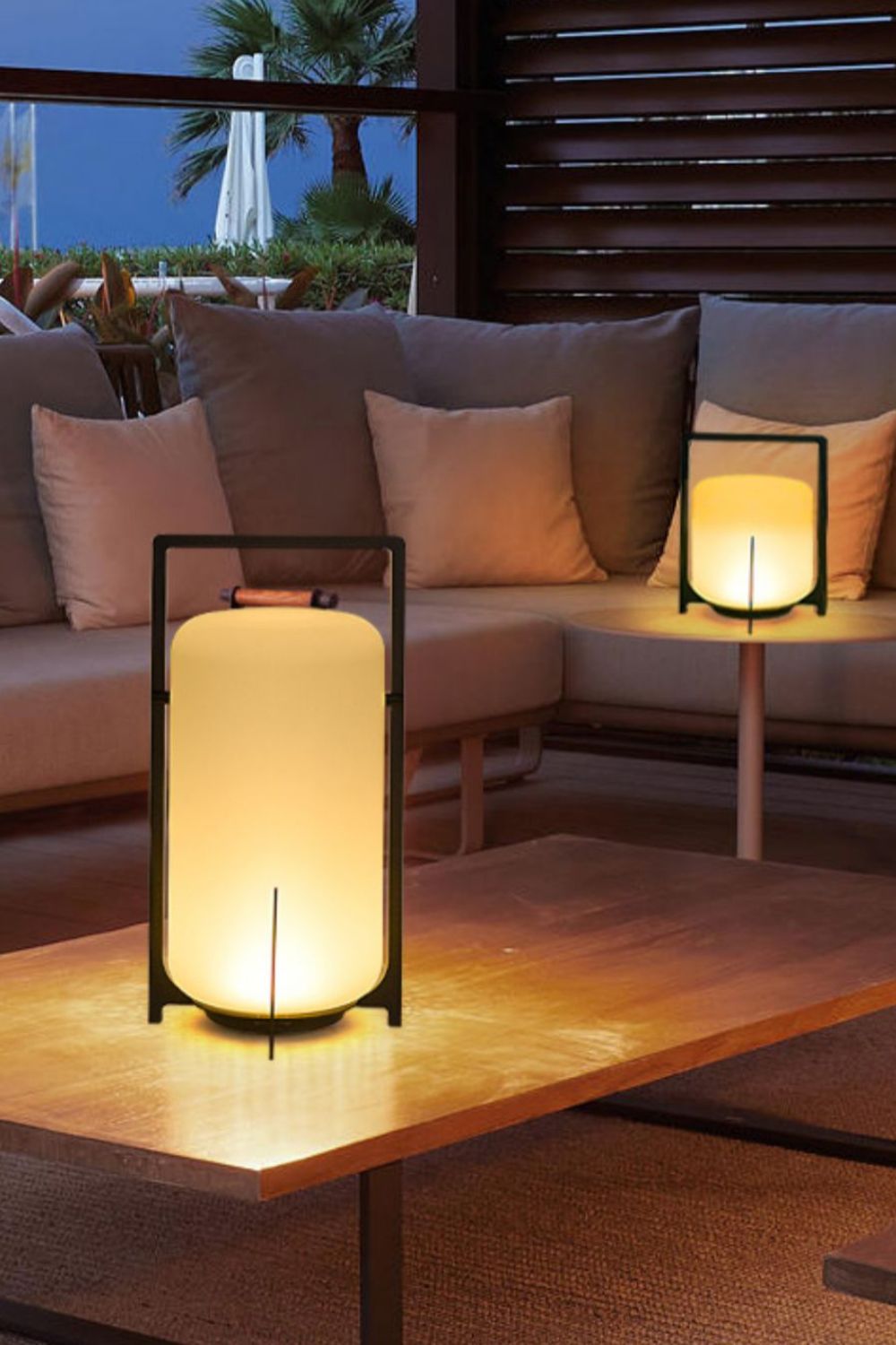 Twilight Lantern Rechargeable Table Light - SamuLighting