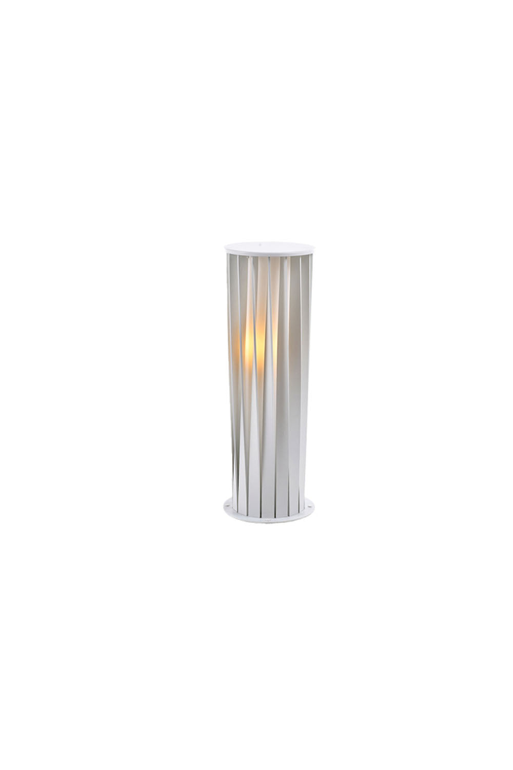 Twisted Acrylic Lantern Lawn Light