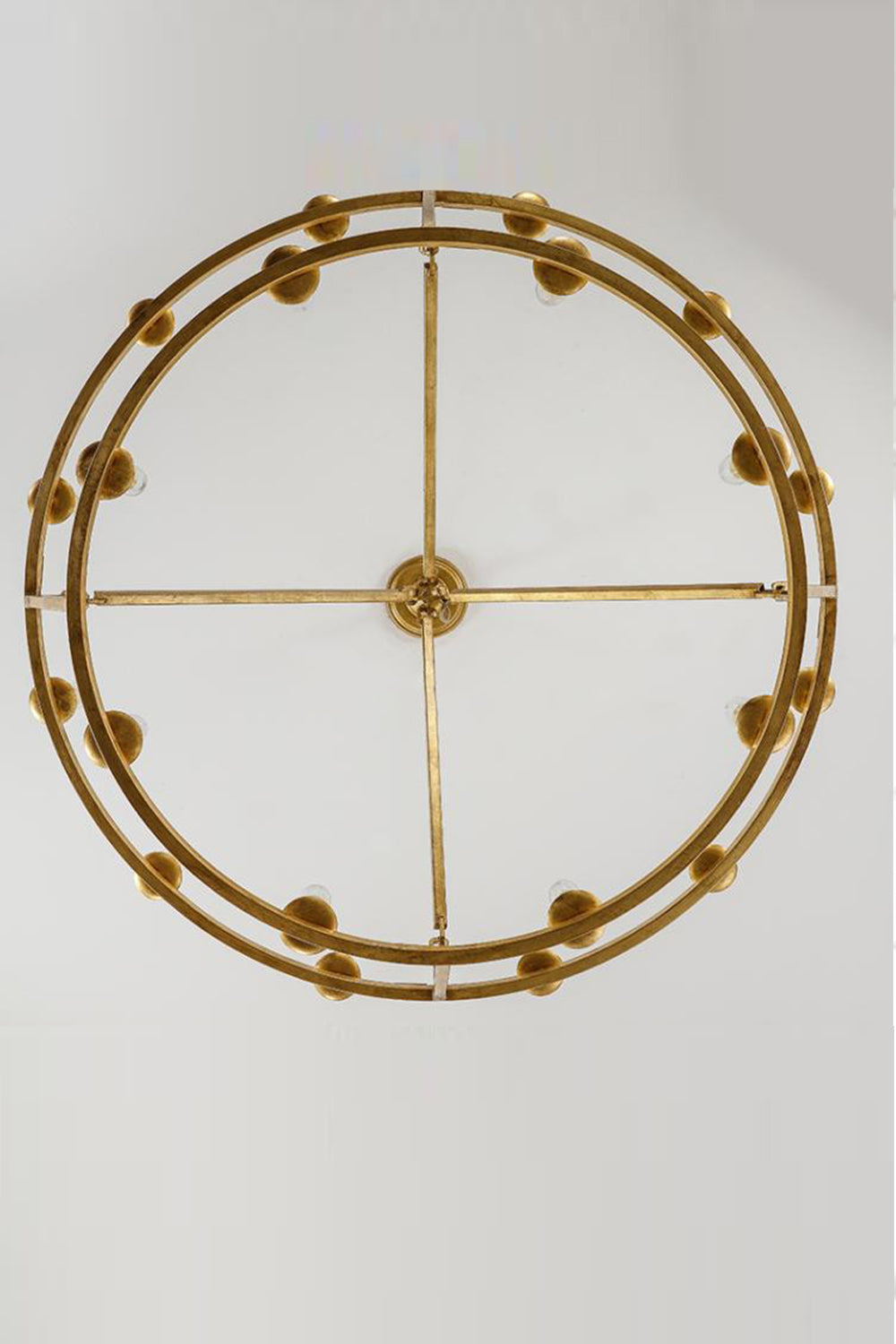 Two-Tiered Ring Chandelier