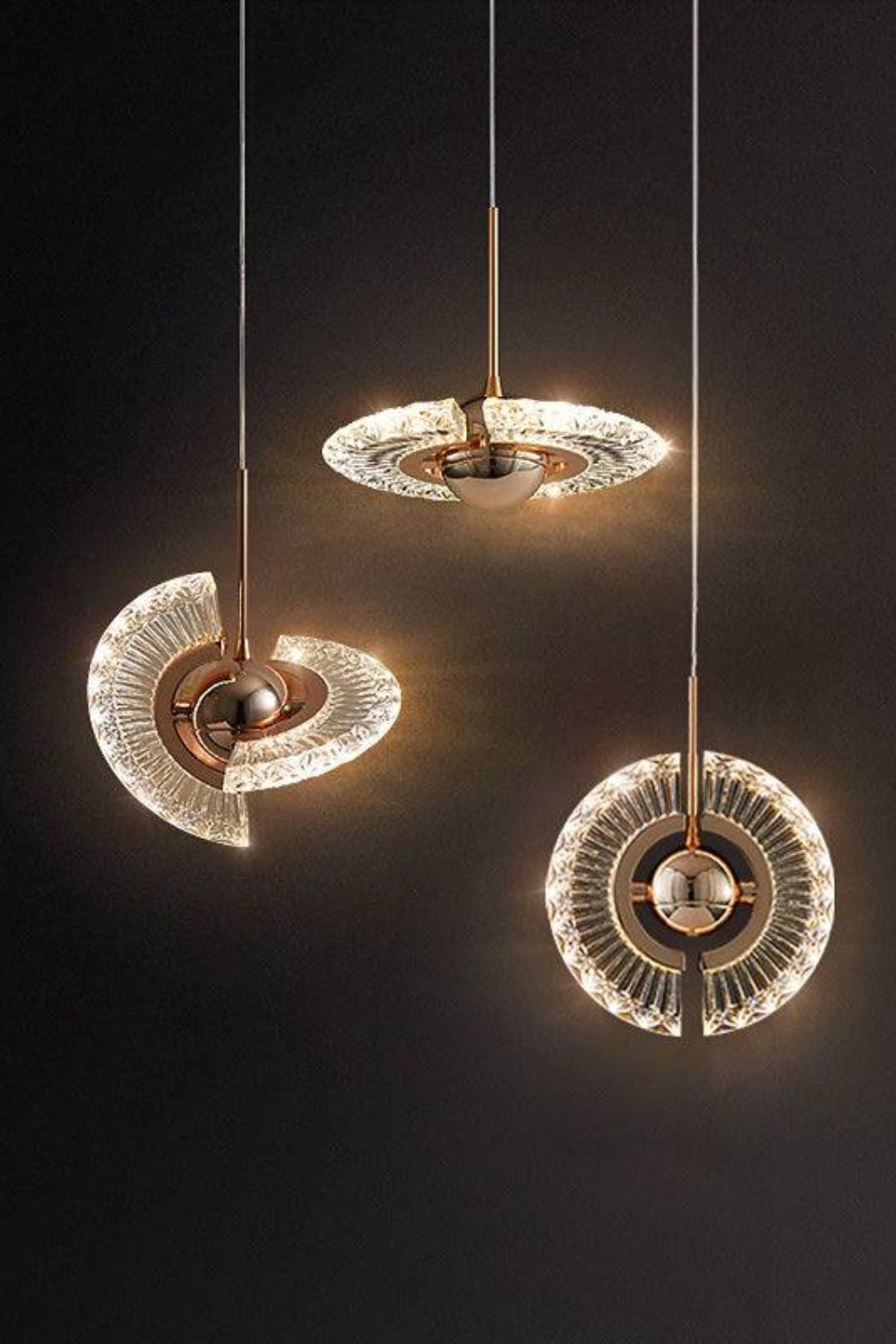 UFO Acrylic Pendant Light - SamuLighting