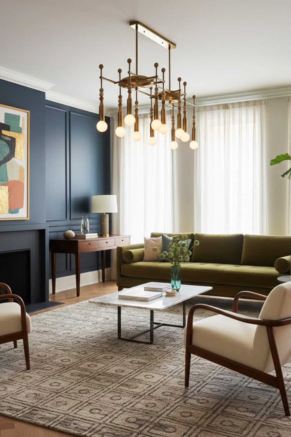 Urban Brass Pendant Light