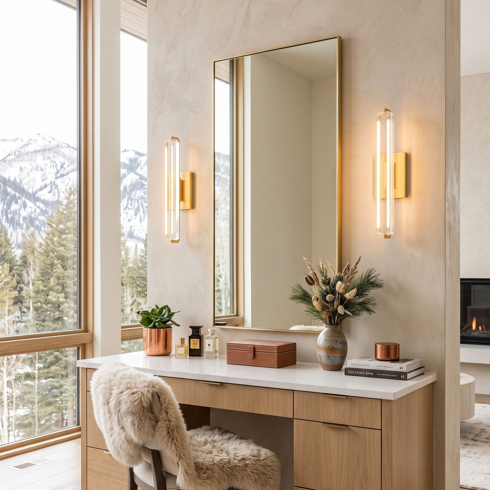 Warm LED Built In