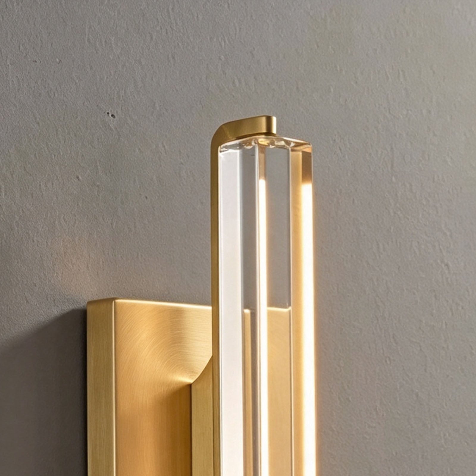 Brass Arc Over Crystal