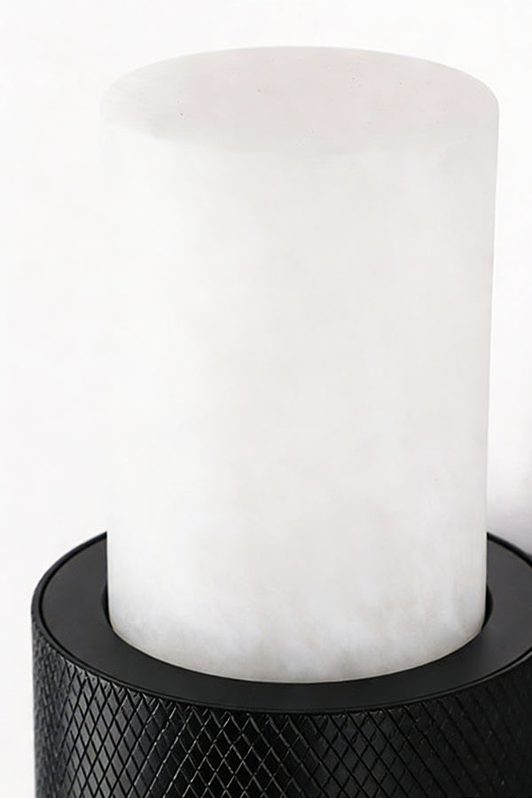 Vertical Alabaster Wall Sconce