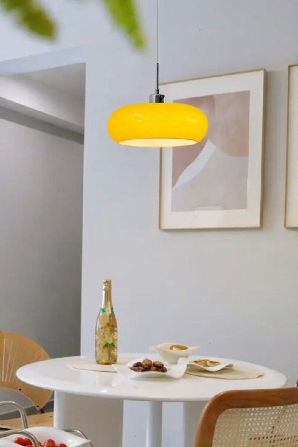 Vintage Bauhaus Glass Pendant Light - SamuLighting