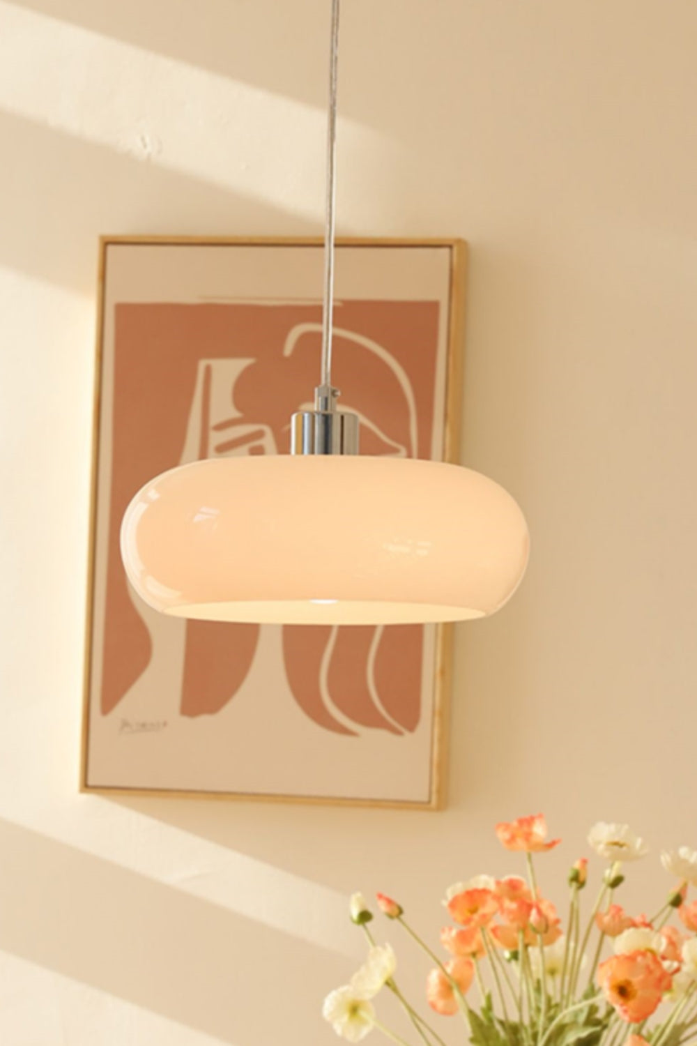 Vintage Bauhaus Glass Pendant Light - SamuLighting