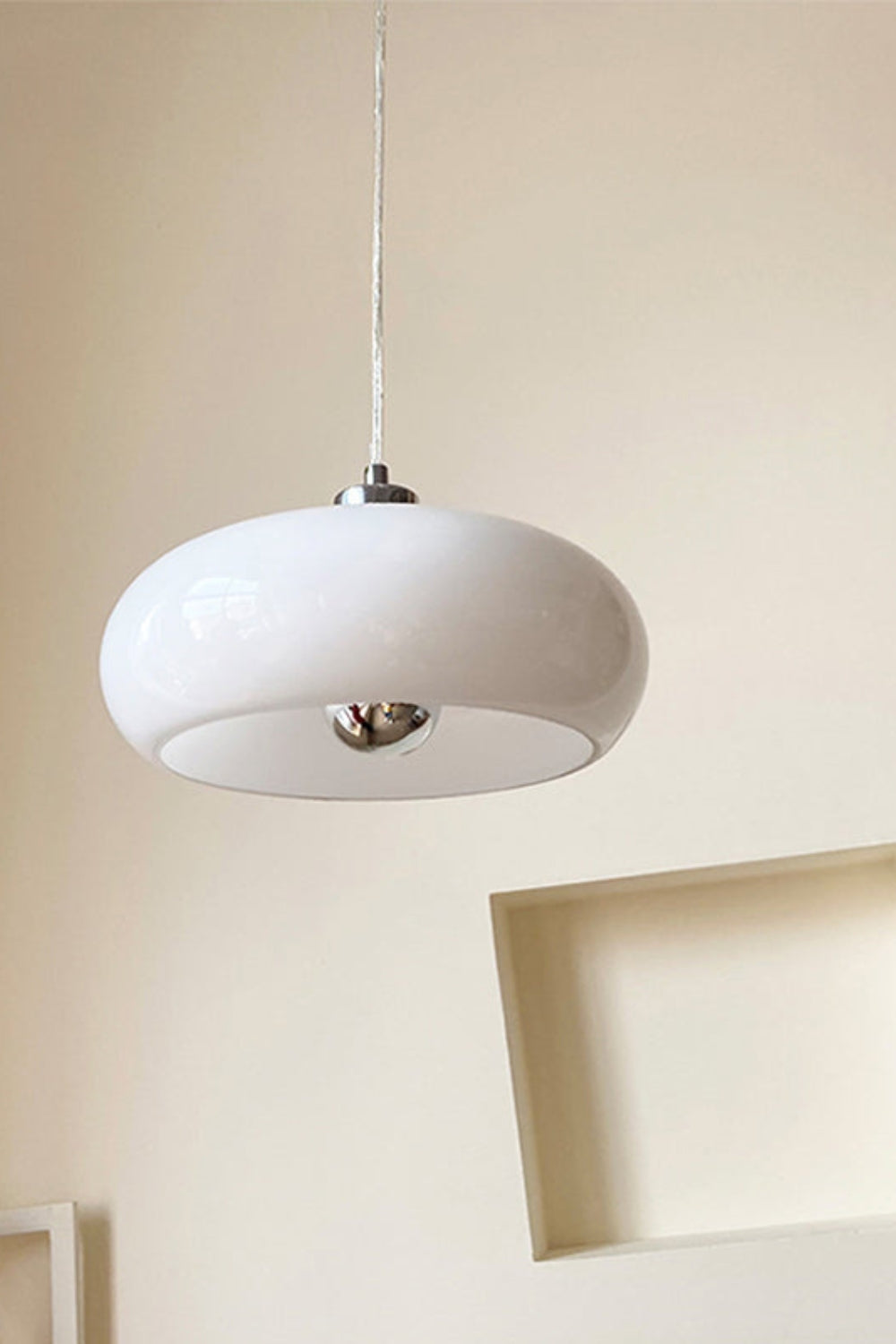 Vintage Bauhaus Glass Pendant Light - SamuLighting