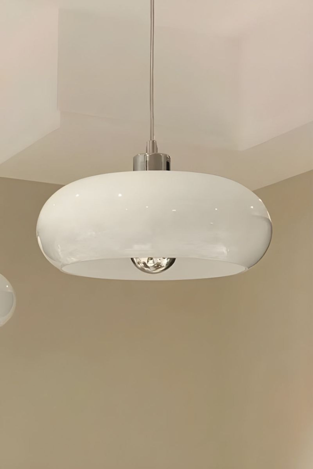 Vintage Bauhaus Glass Pendant Light - SamuLighting