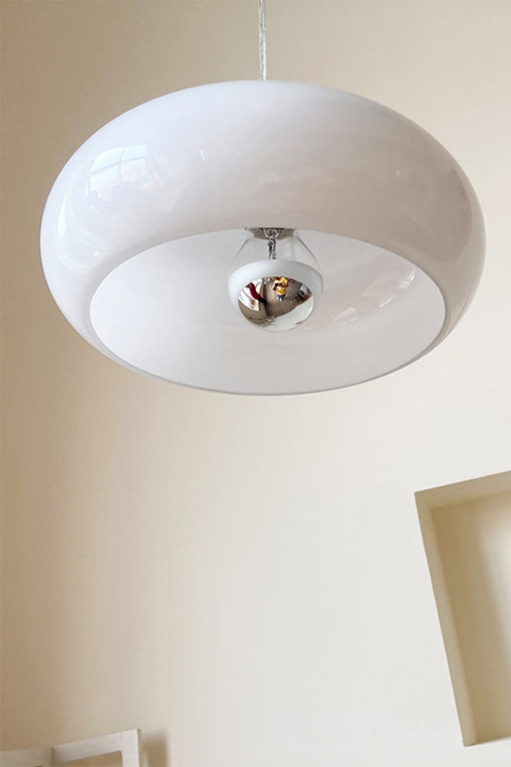 Vintage Bauhaus Glass Pendant Light - SamuLighting