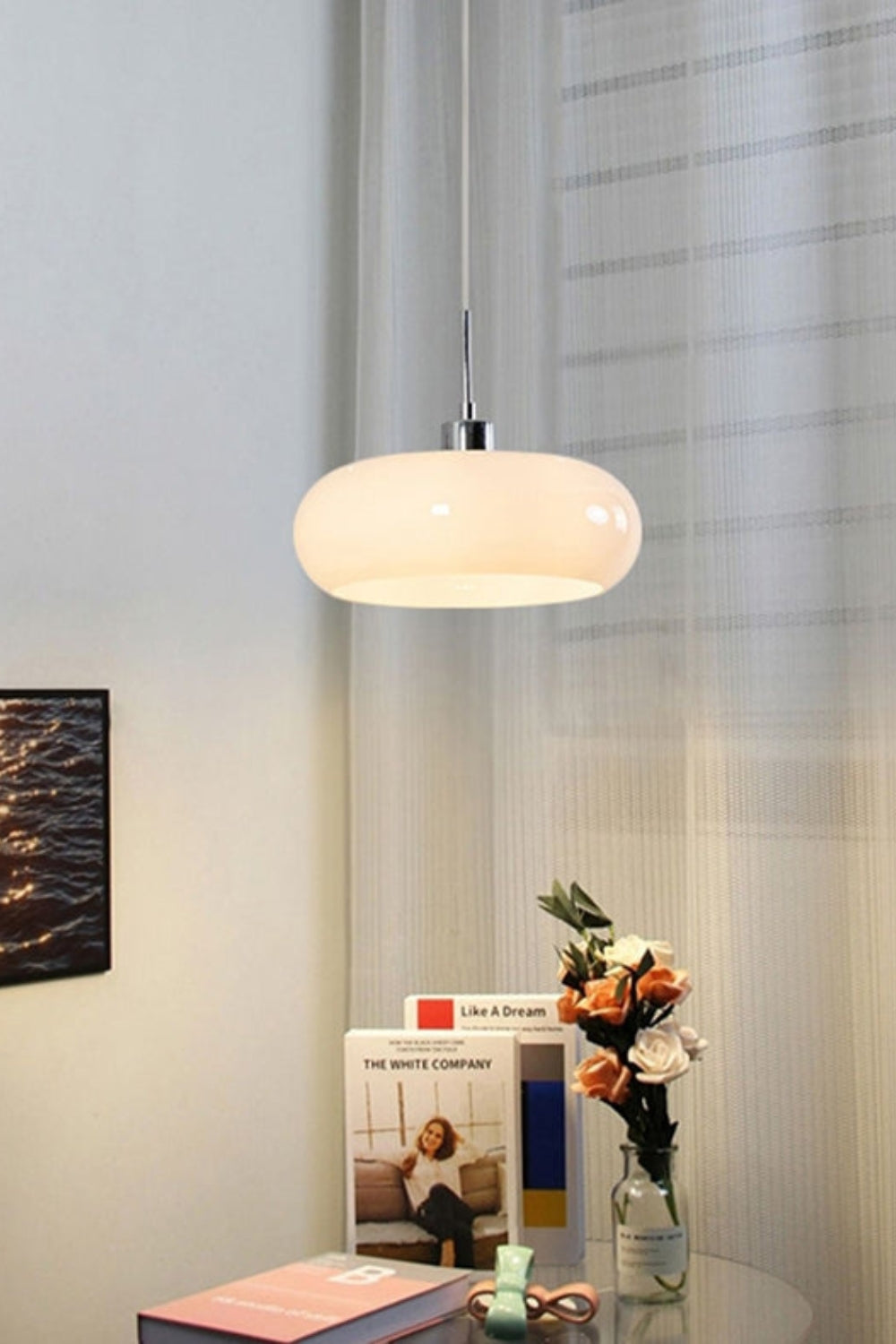 Vintage Bauhaus Glass Pendant Light - SamuLighting