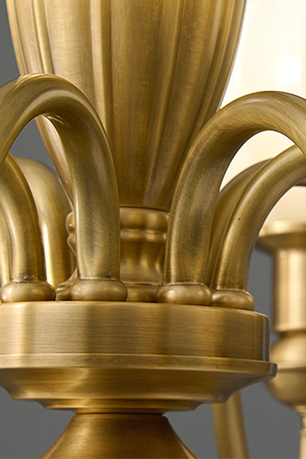 Vintage Brass Chandelier