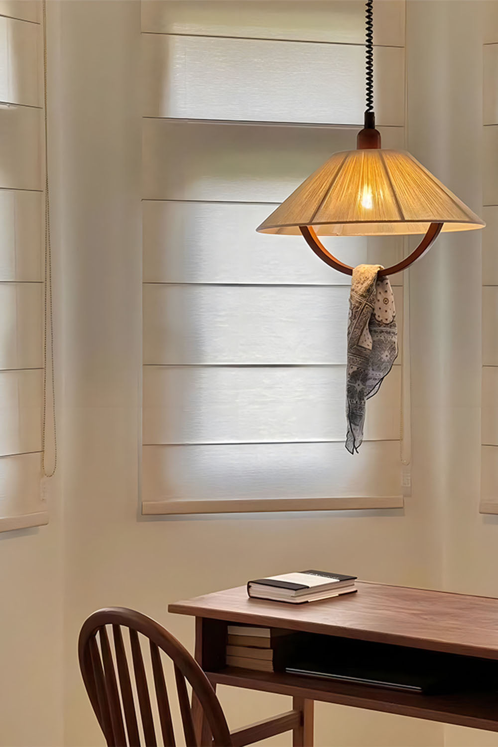 Vintage Cotton Pendant Lamp