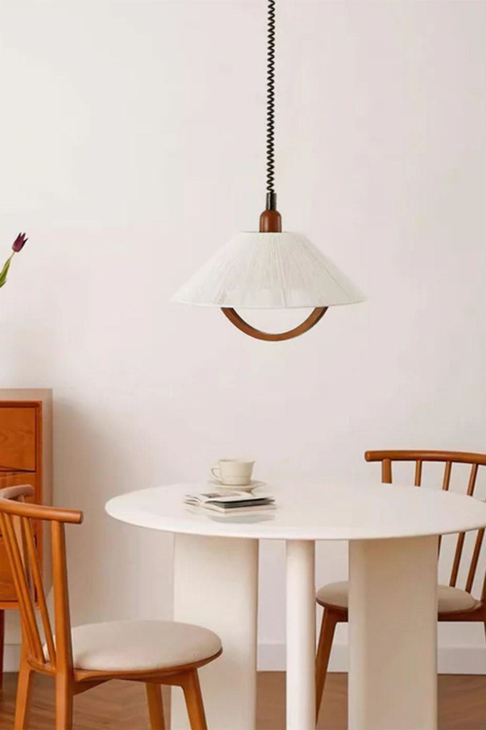 Vintage Cotton Pendant Lamp