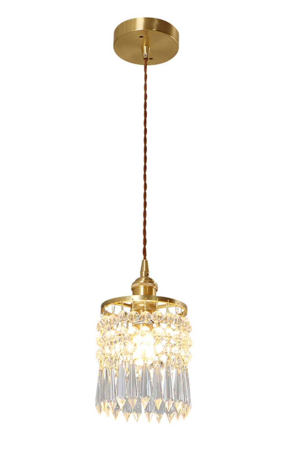 Vintage Crystal Pendant Lamp - SamuLighting