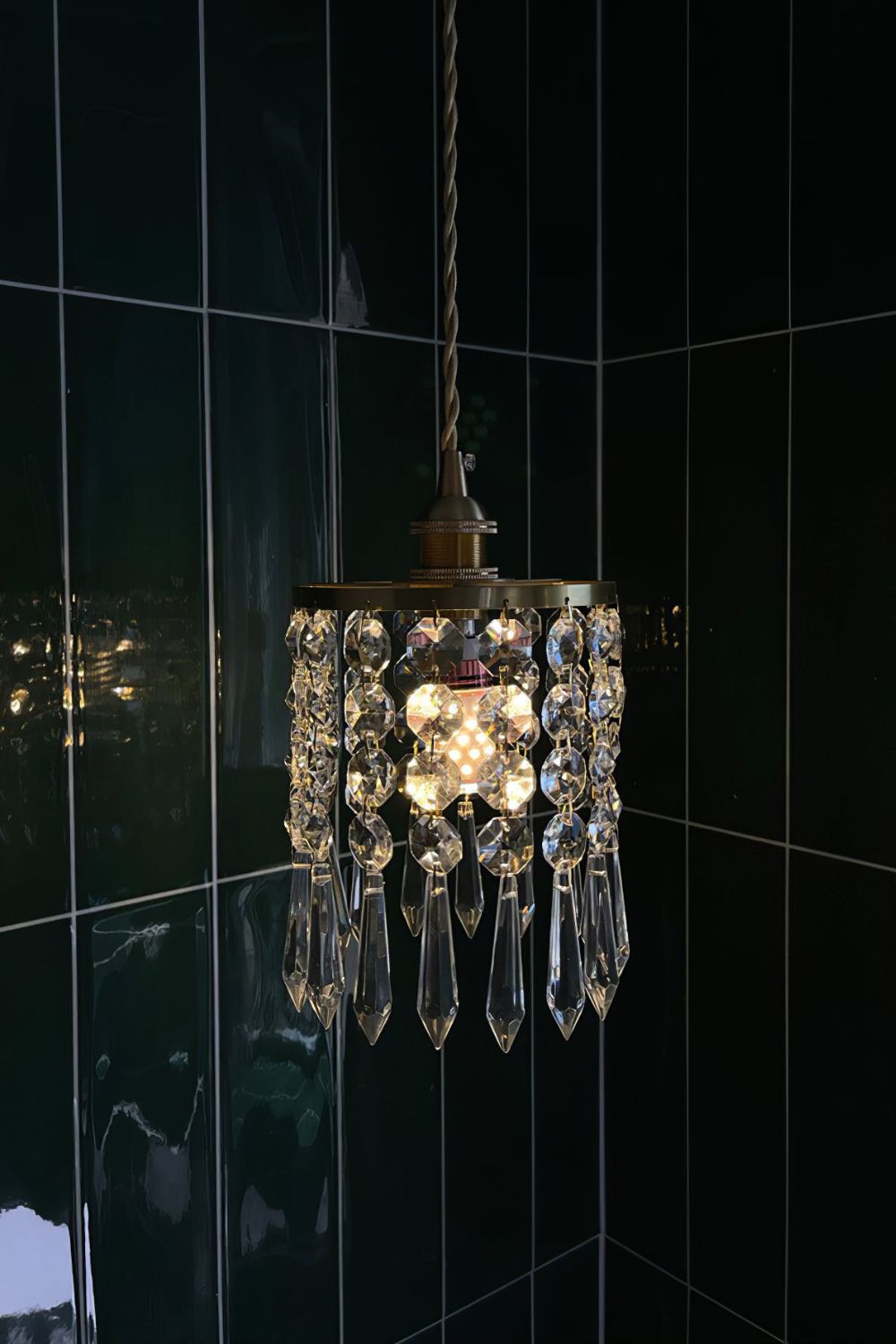 Vintage Crystal Pendant Lamp - SamuLighting
