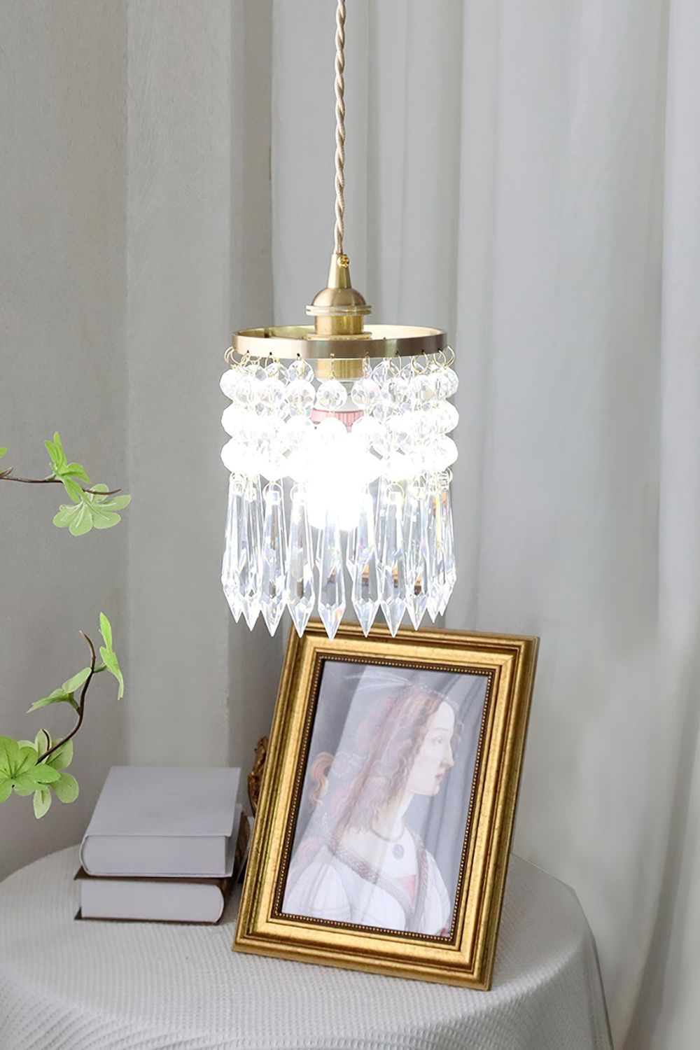 Vintage Crystal Pendant Lamp - SamuLighting