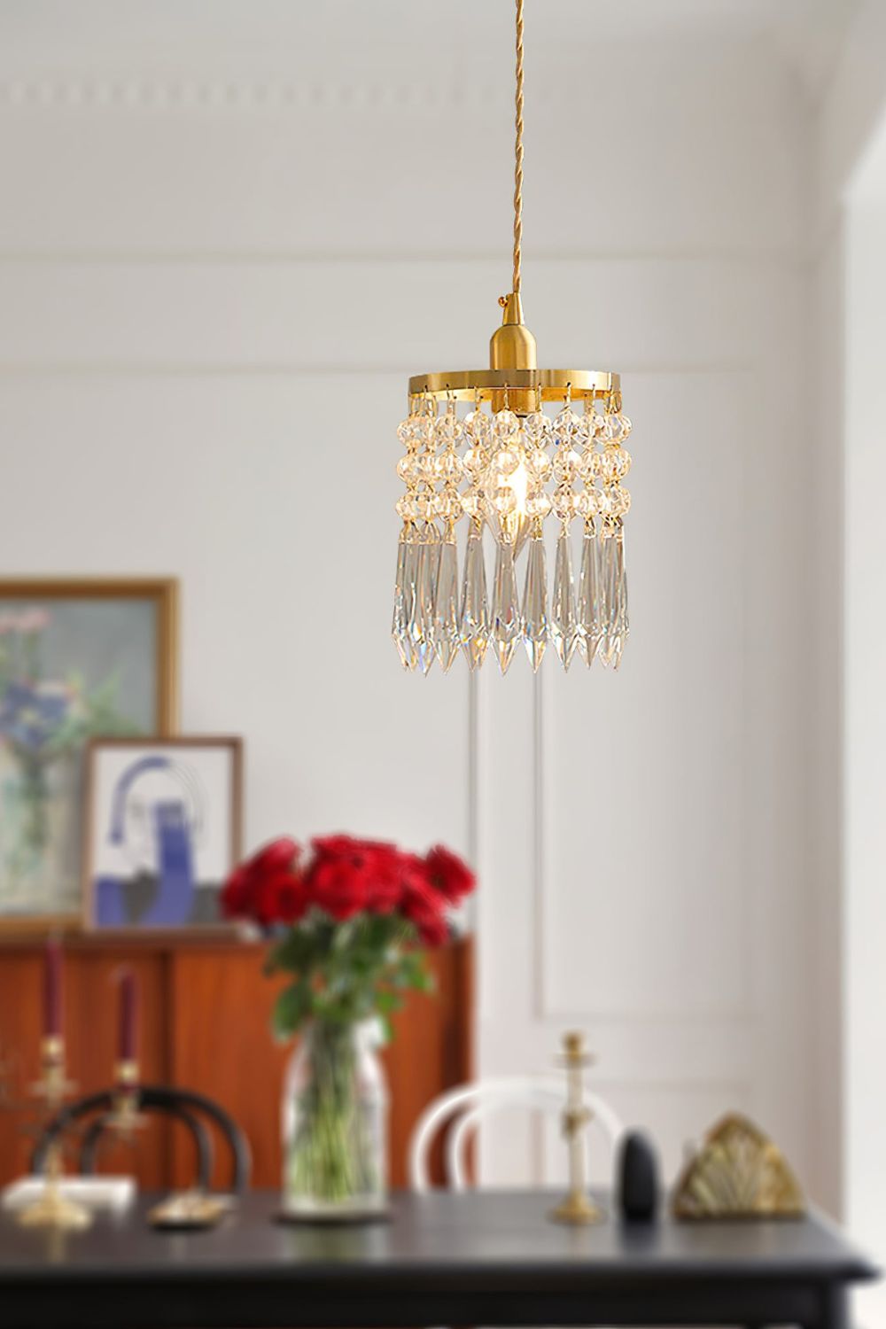 Vintage Crystal Pendant Lamp - SamuLighting