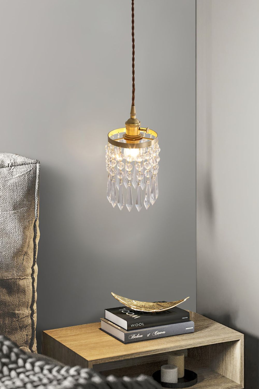 Vintage Crystal Pendant Lamp - SamuLighting