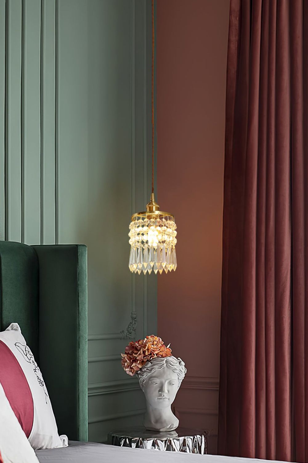 Vintage Crystal Pendant Lamp - SamuLighting