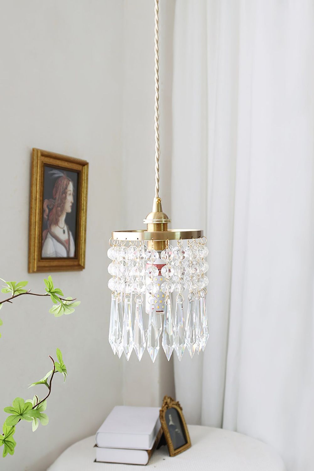 Vintage Crystal Pendant Lamp - SamuLighting