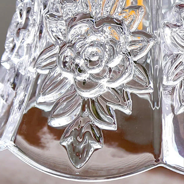 Artistic Floral Glass
