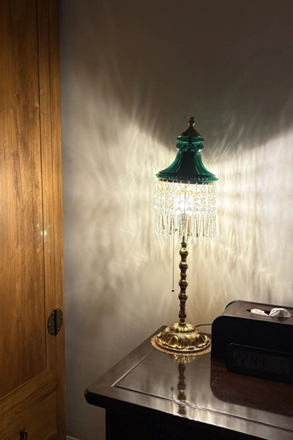 Vintage French Victorian Table Lamp