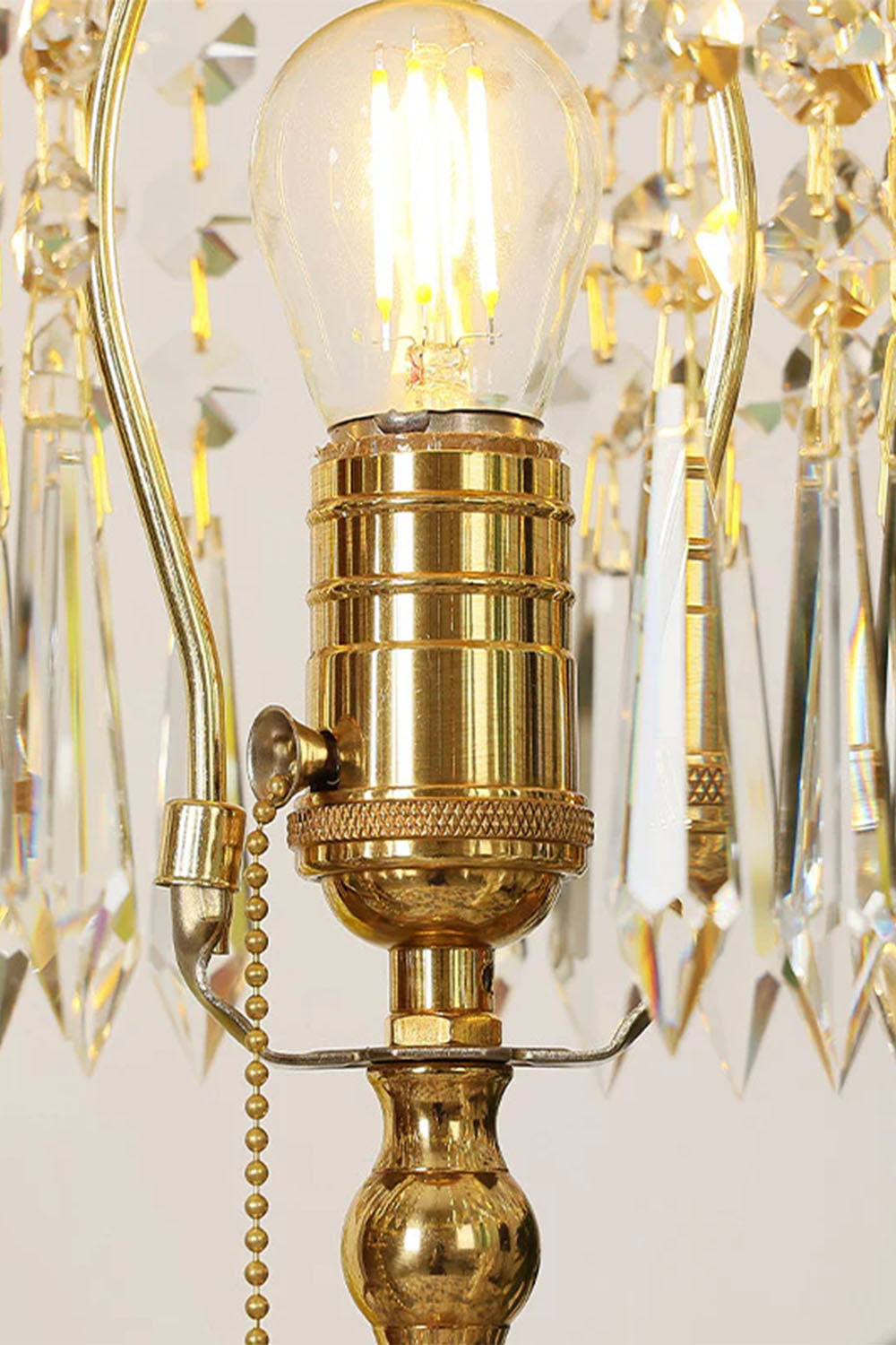 Vintage French Victorian Table Lamp