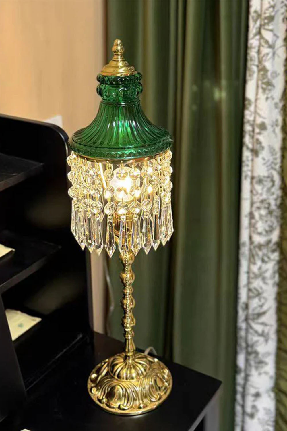 Vintage French Victorian Table Lamp