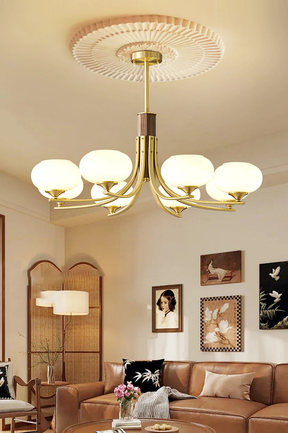 Vintage Larenta Rico Chandelier