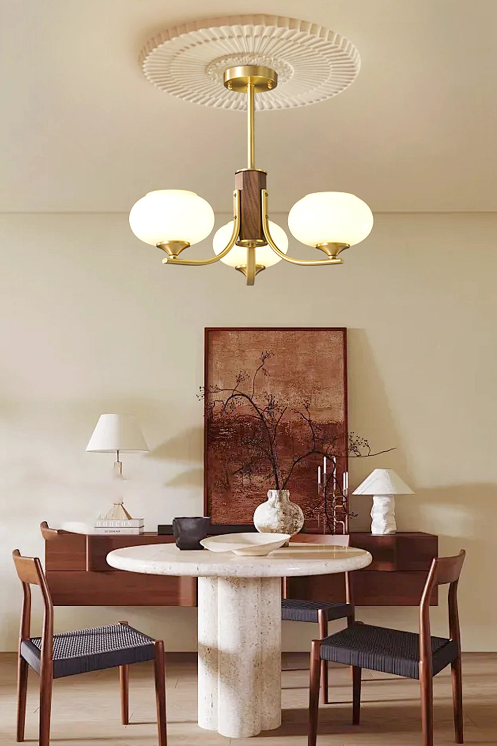 Vintage Larenta Rico Chandelier