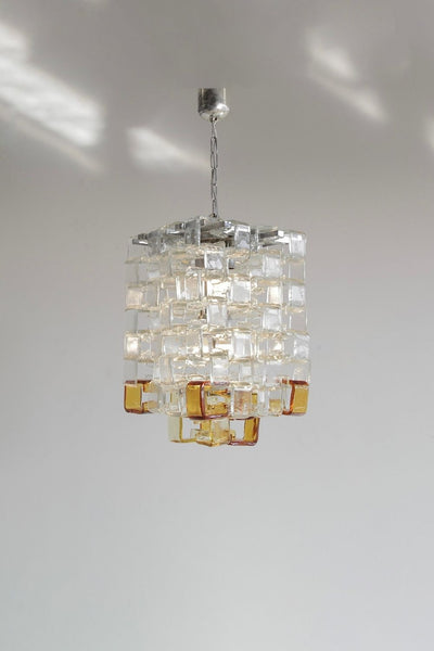 Vintage MAZZEGA Glass Chandelier