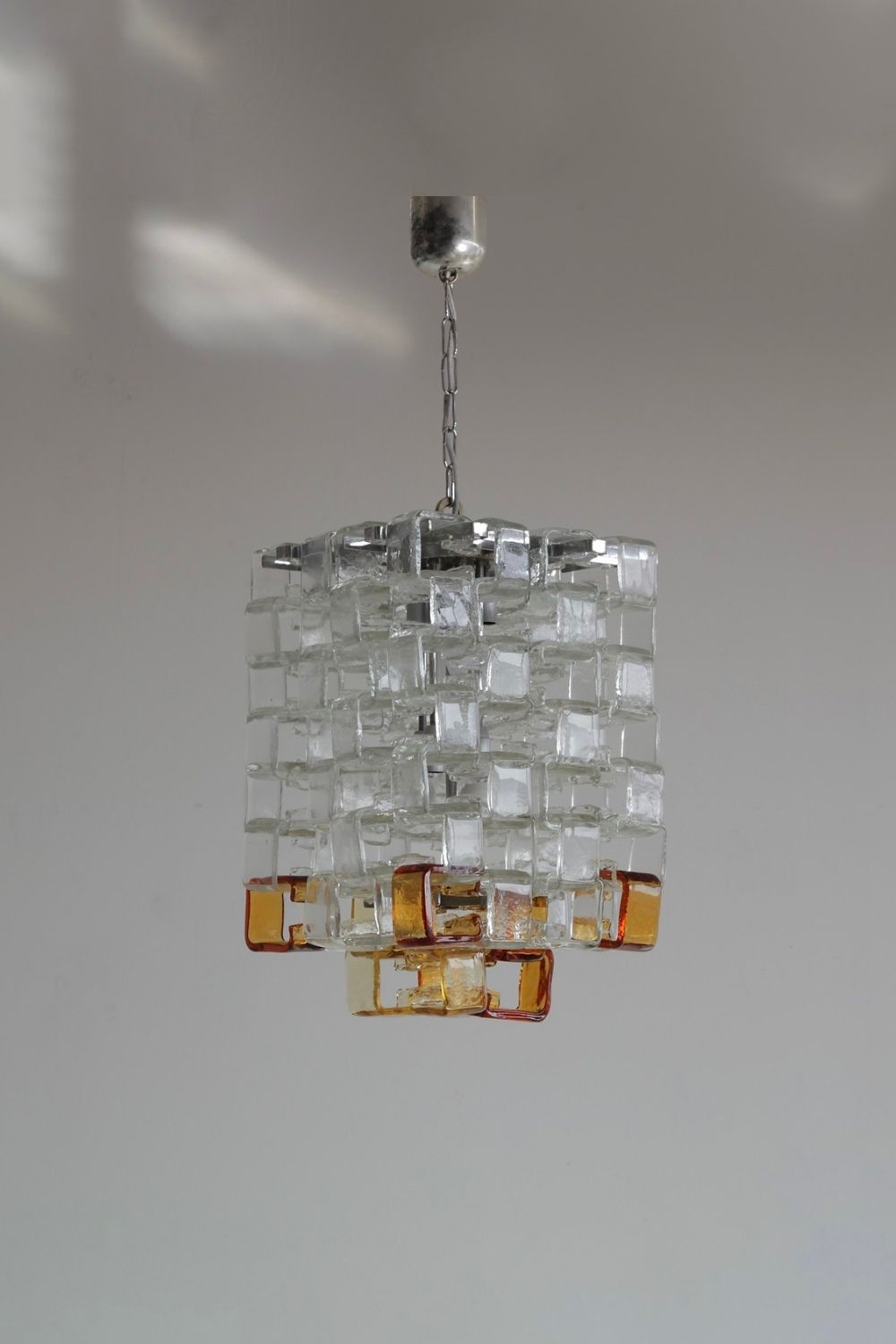 Vintage MAZZEGA Glass Chandelier