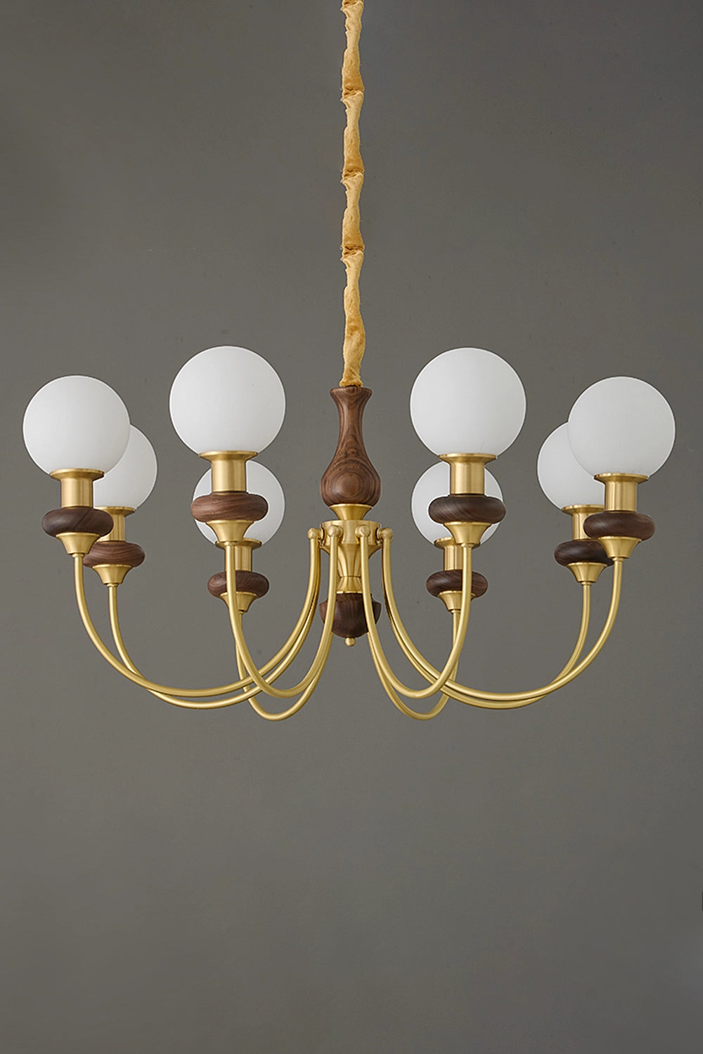 Vintage Monique Globe Chandelier