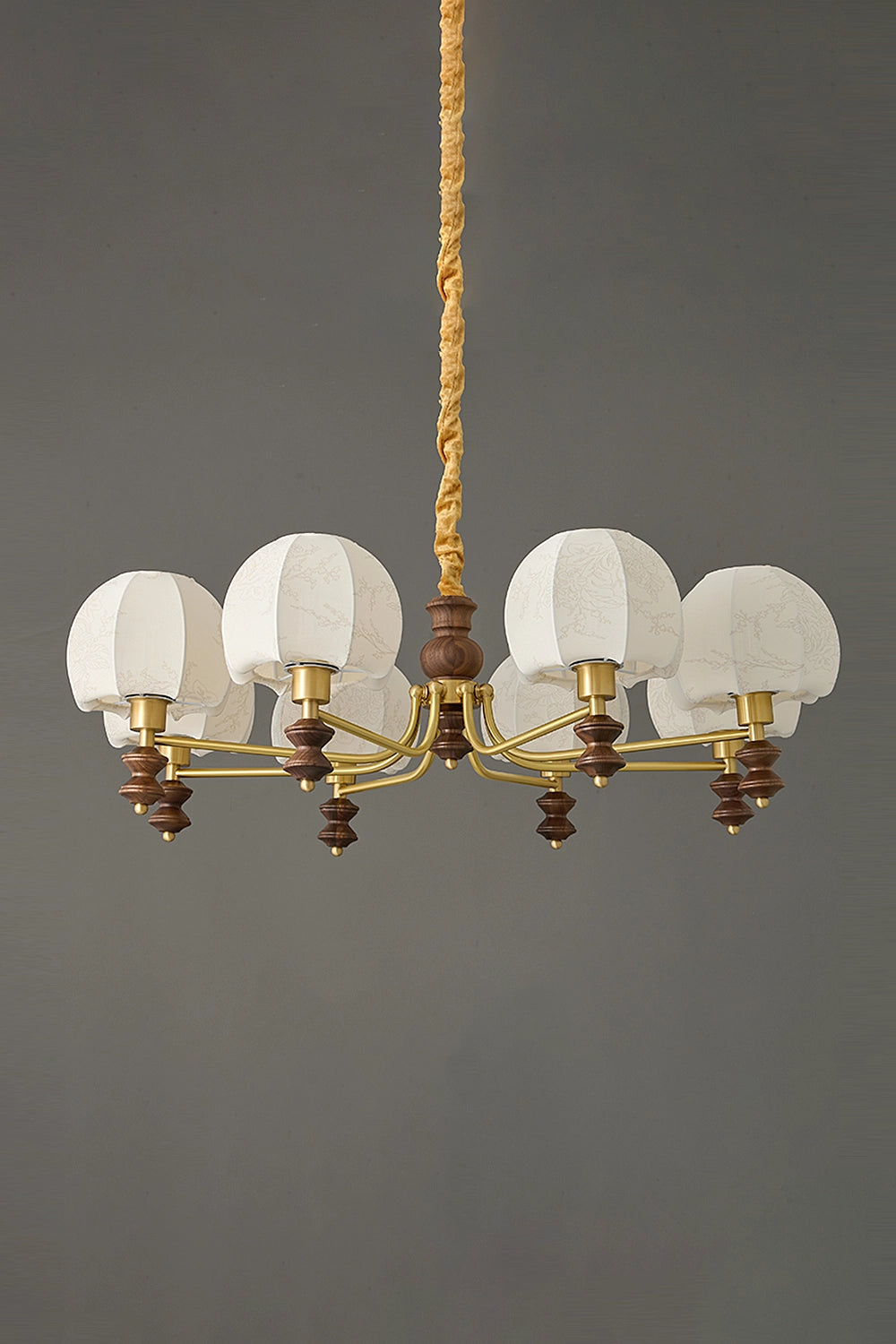 Vintage Mushroom Head Chandelier