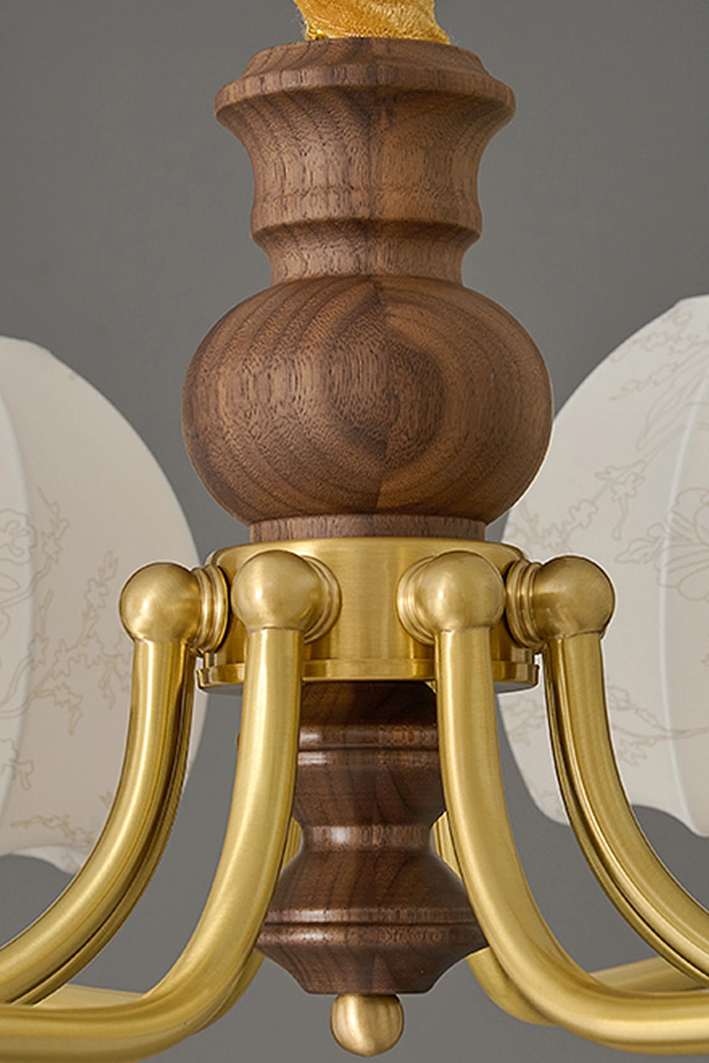 Vintage Mushroom Head Chandelier