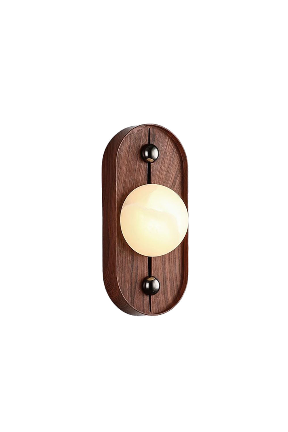 Vintage Odis Alabaster Wall Lamp