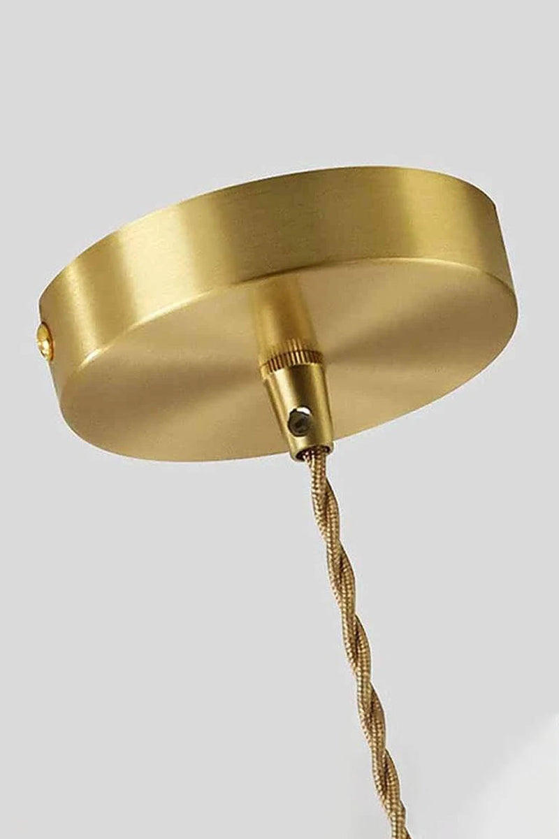 Durable brass finish