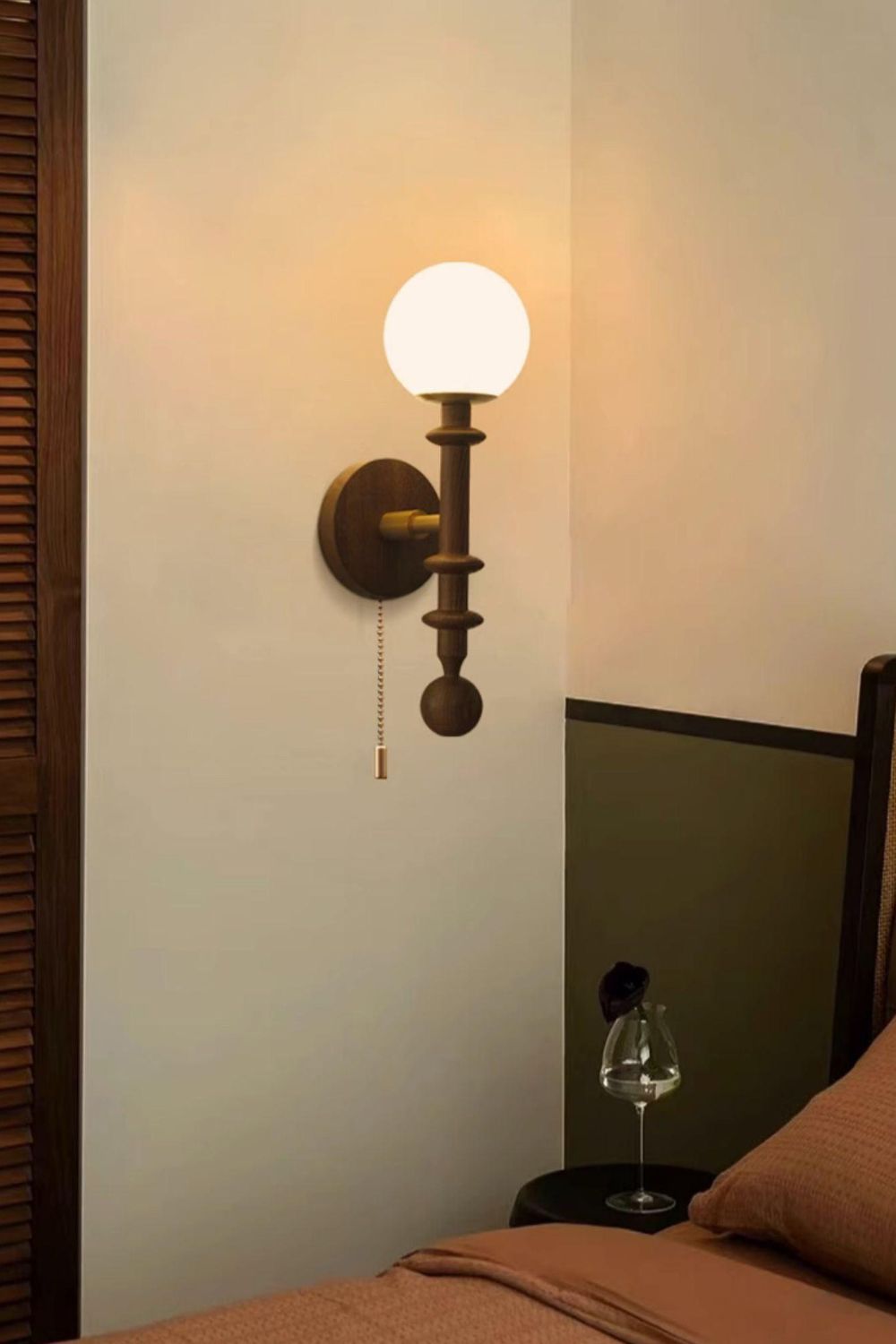 Vintage Roman Column Wall Lamp