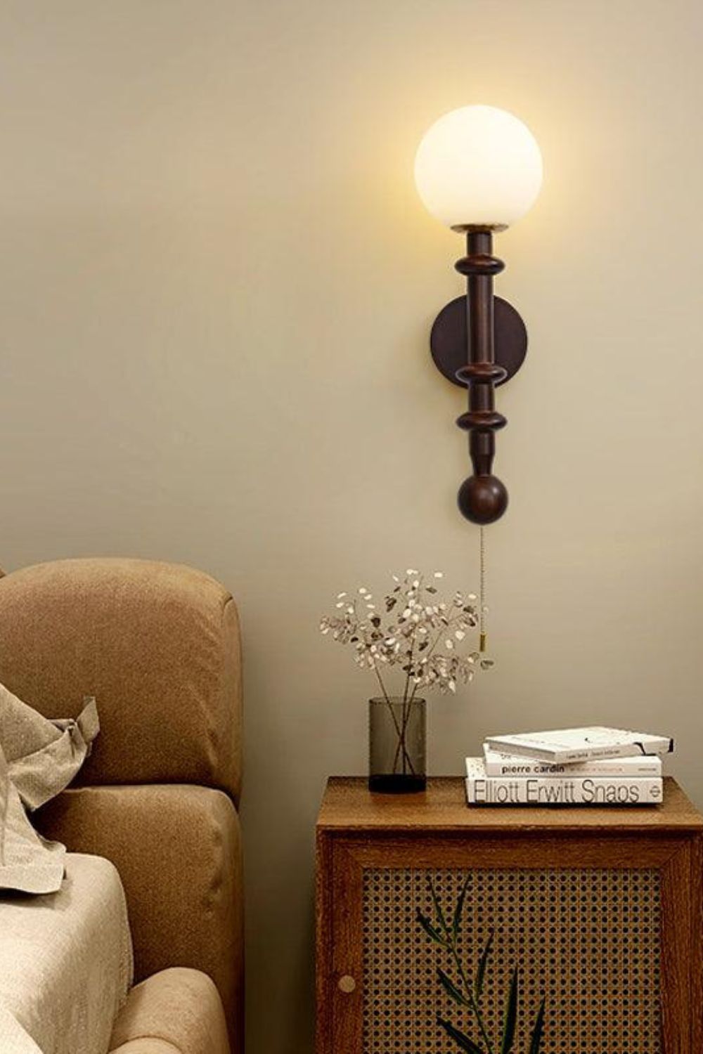 Vintage Roman Column Wall Lamp