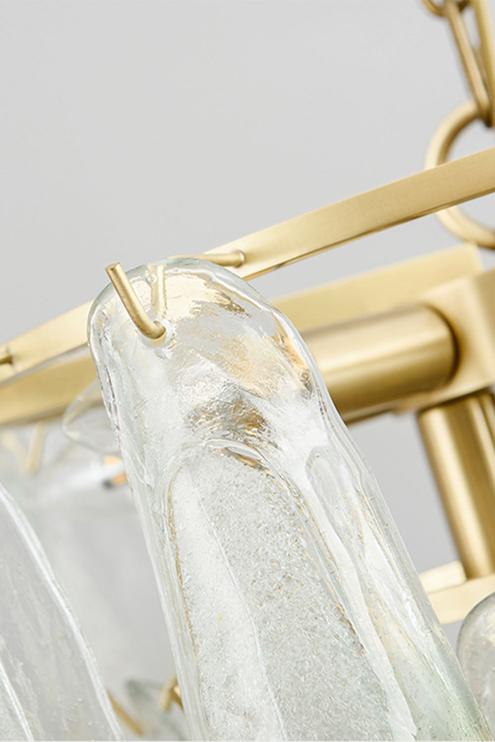 Vistosi-Style Glass Petal Chandelier