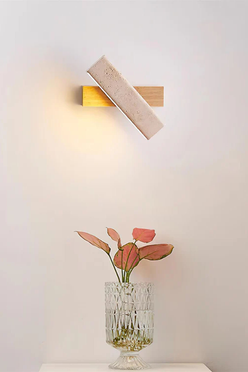 Wabi-Sabi Cross Wall Lamp