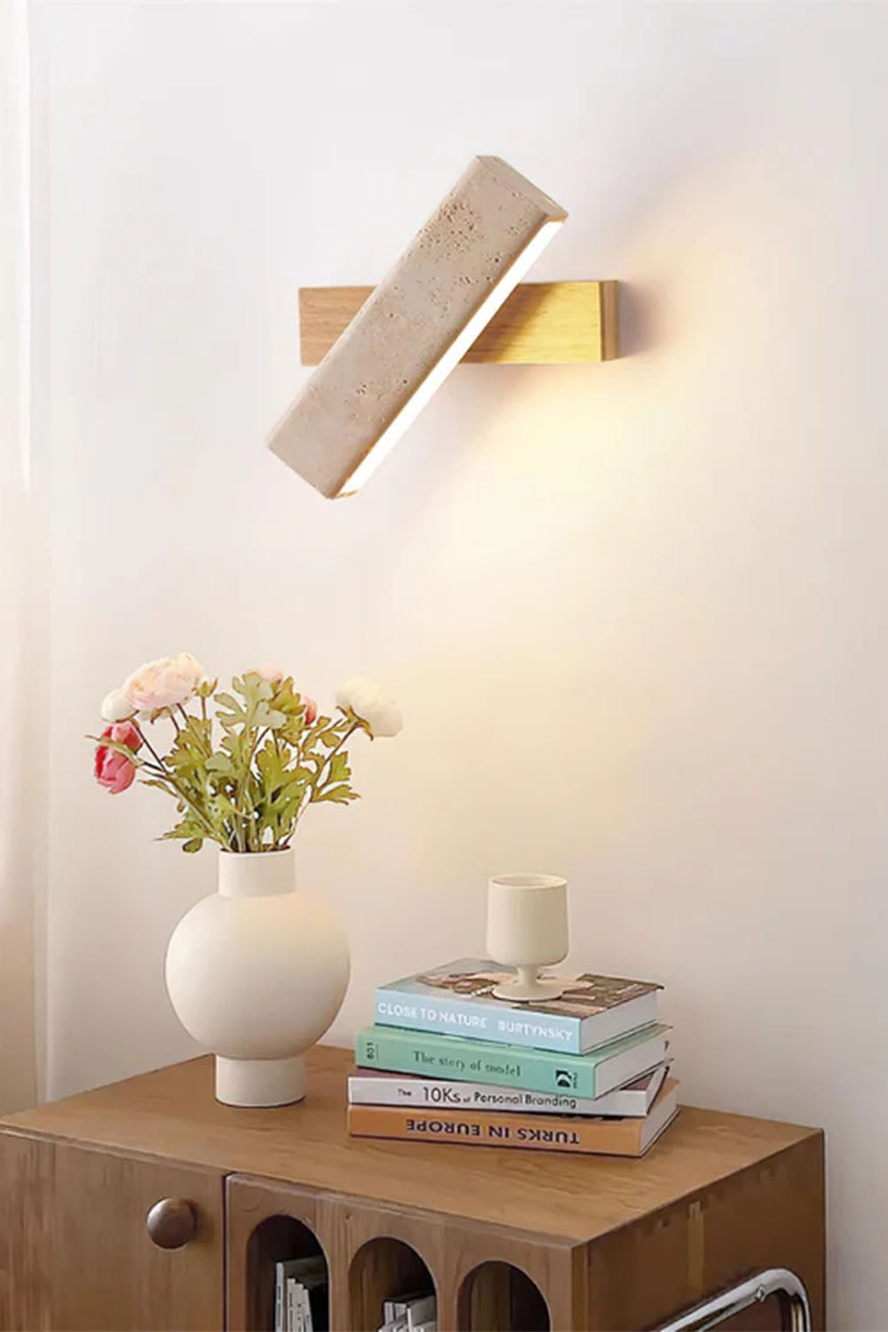 Wabi-Sabi Cross Wall Lamp