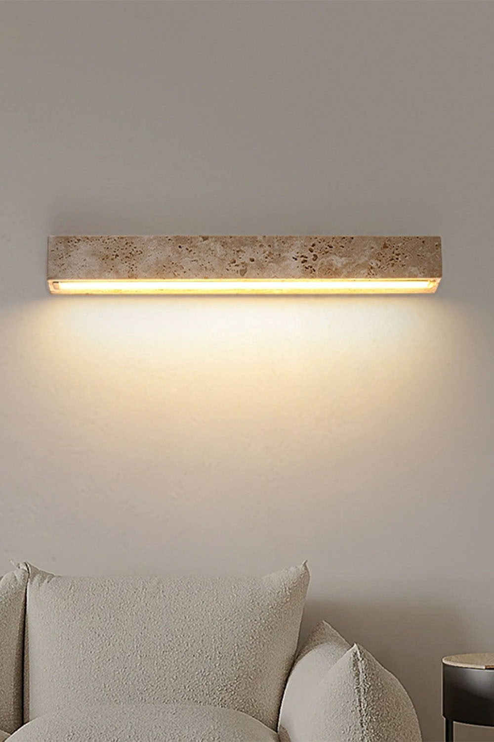 Wabi-Sabi Stone Wall Lamp