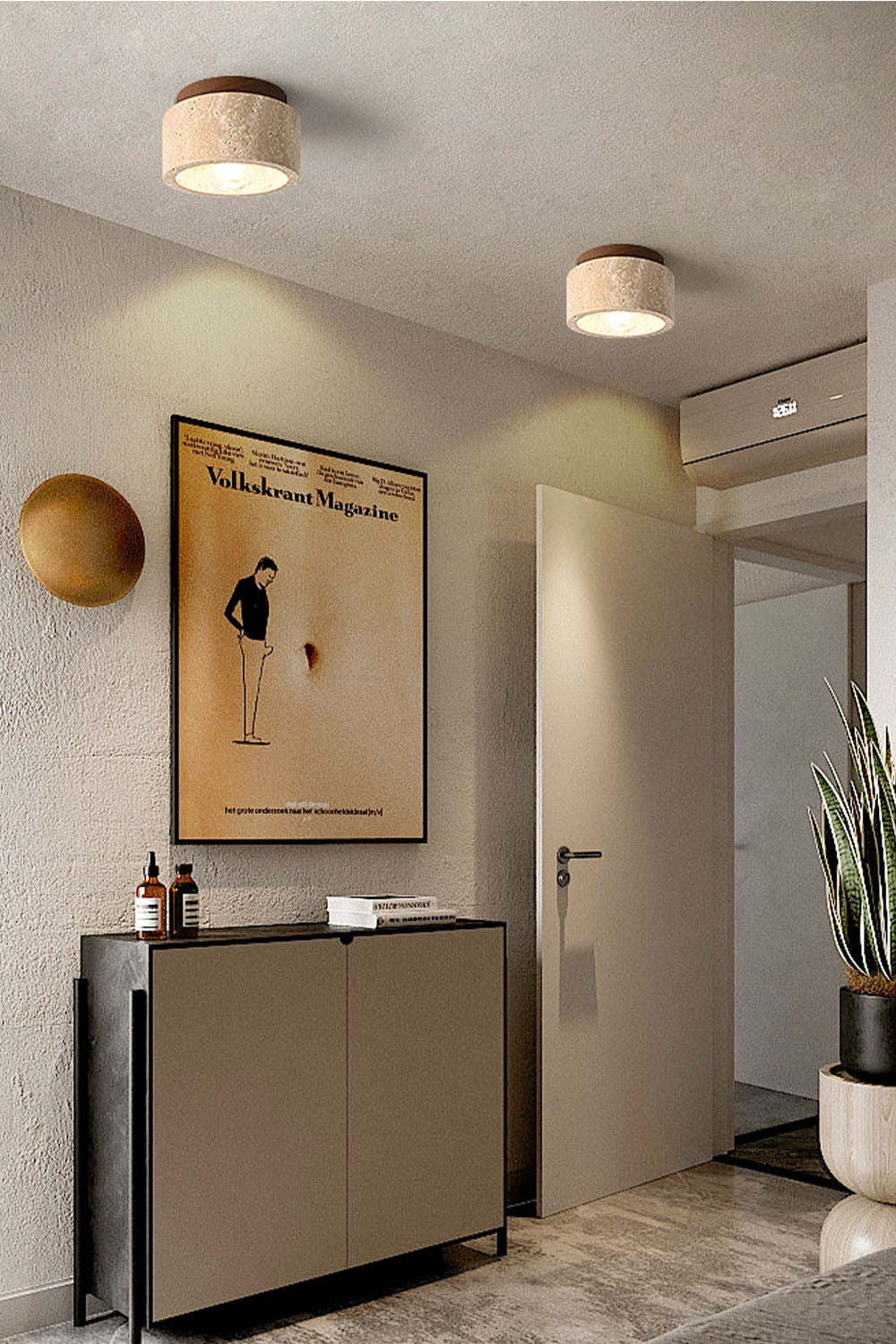Wabi-Sabi Retro Ceiling Lamp