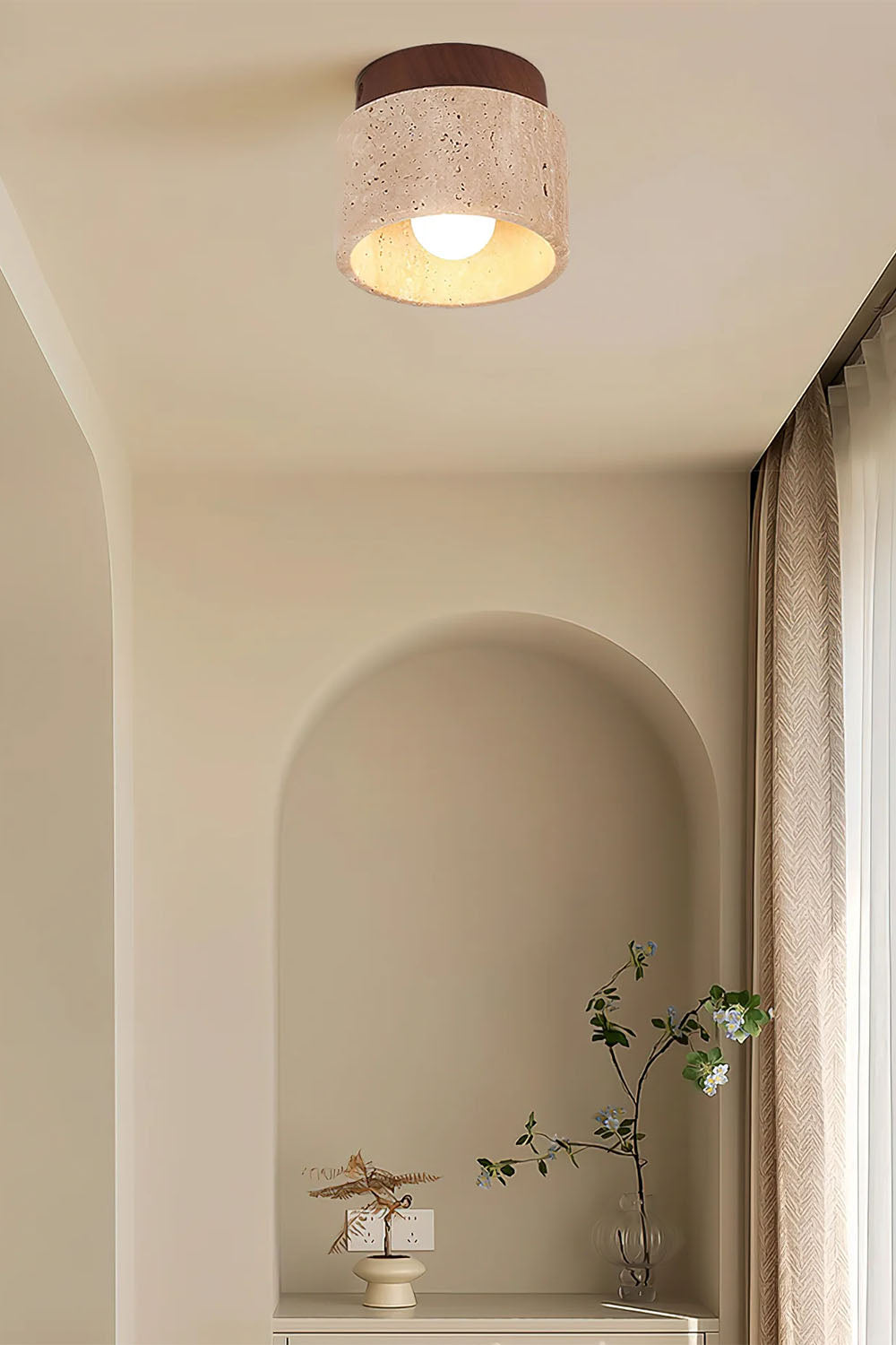 Wabi-Sabi Retro Ceiling Lamp